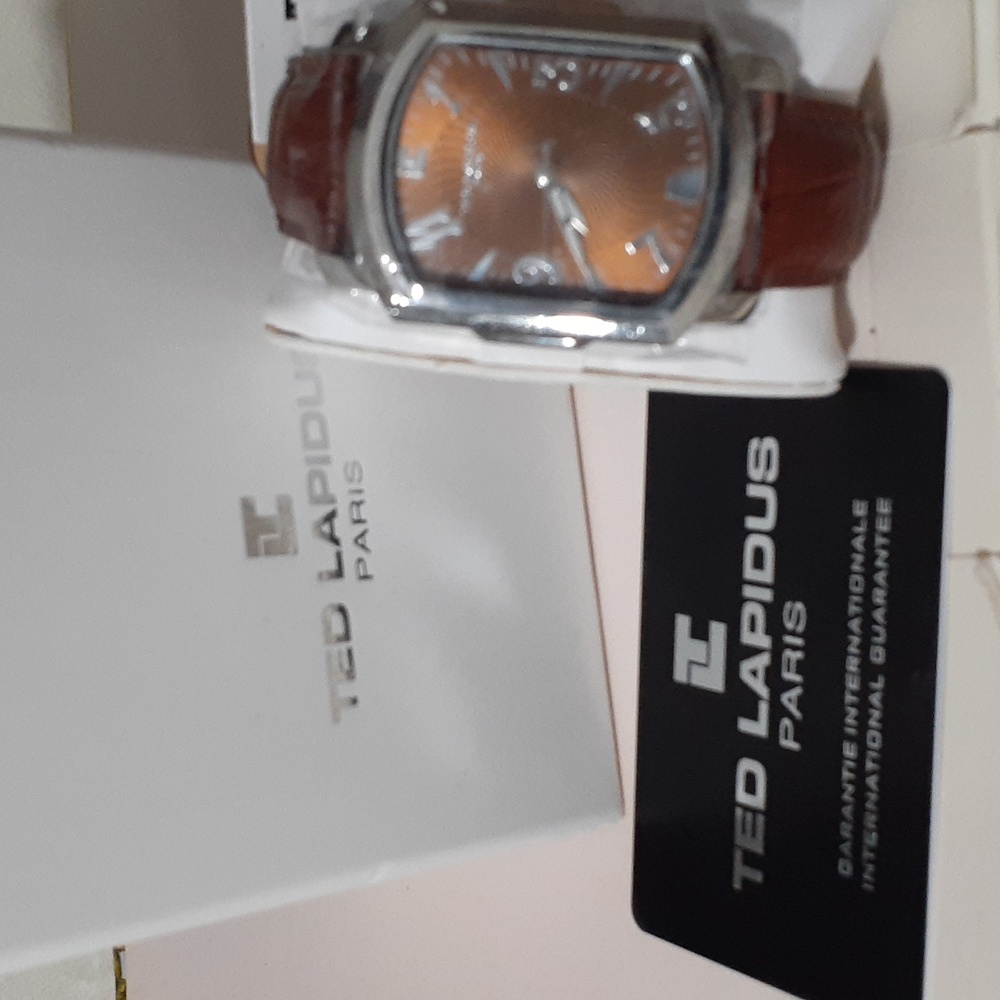 TED LAPIDUS WATCH NWT PARIS - Picture 5 of 10
